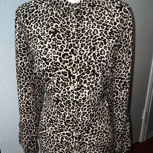 Apt. 9 Animal Print Button Down Shirt
